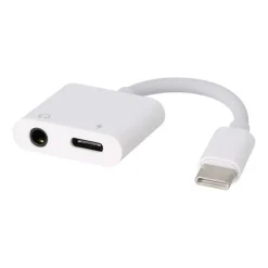 Adaptateur USB-C / USB-C et Jack EDENWOOD Blanc