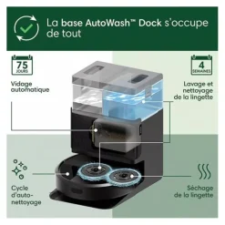 Aspirateur robot IROBOT ROOMBA PLUS 406 COMBO + AUTO WASH DOCK