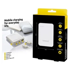Batterie externe INTENSO 5 000 mAh Blanche