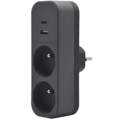 Biplite QUARX avec USB A et 1 USB C