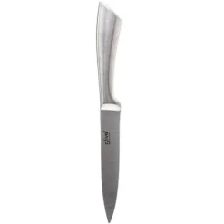 Bloc 5 couteaux + ciseaux inox