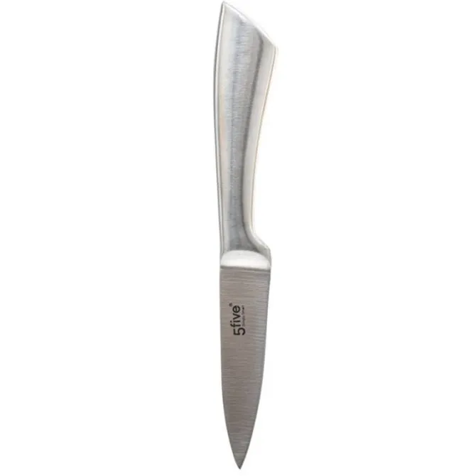 Bloc 5 couteaux + ciseaux inox