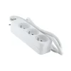 Bloc multiprise ELECTRODEPOT 3 prises blanc cable 1m
