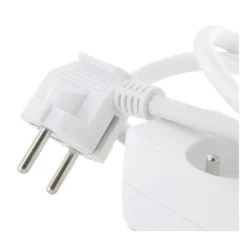 Bloc multriprise ELECTRODEPOT 6 prises + interrupteur blanc