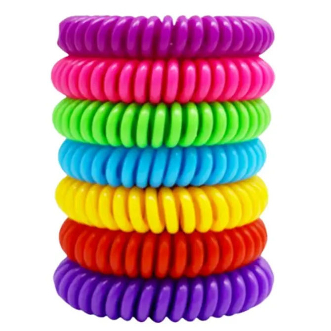 Bracelets citronnelle anti-moustiques x10