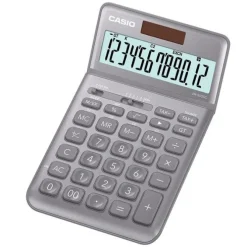 Calculatrice CASIO JW-200SV GRIS METALISE