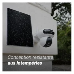 Caméra de Surveillance sur batterie EZVIZ HB90 4MP 2K+ avec Panneau Solaire