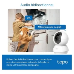 Caméra de surveillance TAPO C230 3K 5 MP Intérieure motorisée
