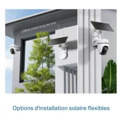 Caméra de surveillance TAPO TC90 + Panneau solaire