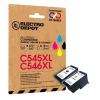Cartouche d'encre ELECTRO DEPOT compatible Canon C 545/546 XL noir et couleurs