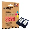 Cartouche d'encre ELECTRO DEPOT compatible Canon C 540/541 XL noir et couleurs