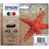 Cartouche d'encre MultiPack EPSON T603 Etoile de mer 4 couleurs