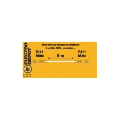 Câble EDENWOOD RJ 11 M / M 5 M