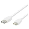 Câble USB femelle EDENWOOD vers USB mâle blanc 2m