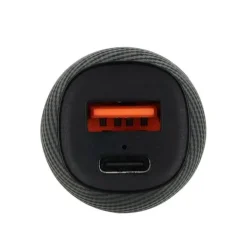 Chargeur allume cigare 2 ports USB et USB-C EDENWOOD 51W Noir