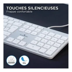 Clavier BLUESTORK filaire pour Mac