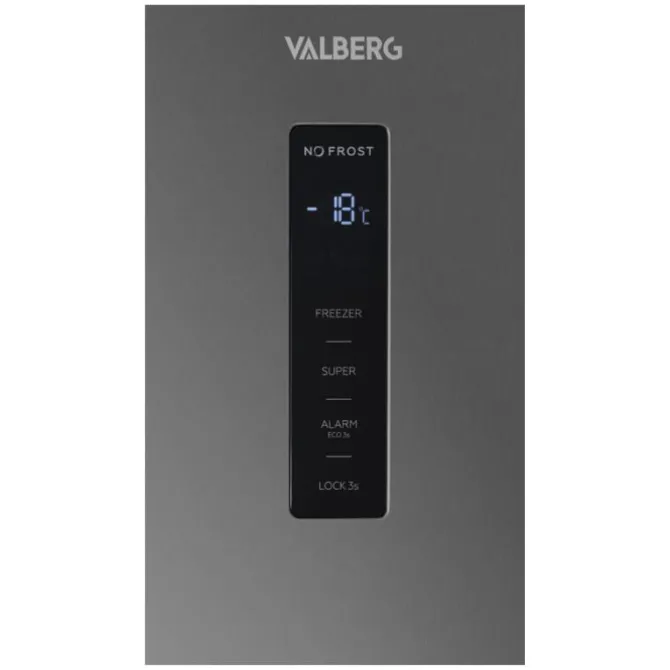 Congélateur armoire VALBERG UF NF 274 D X742C
