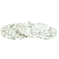 Couvercle en tissu réutilisable x3