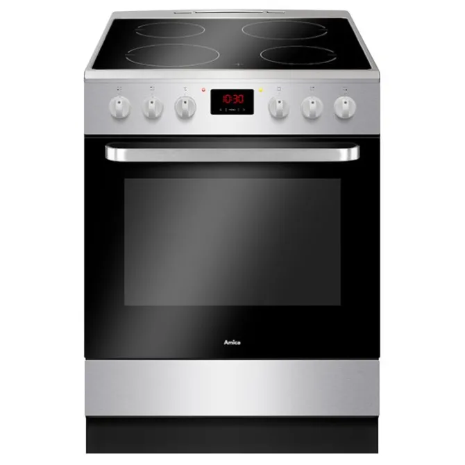 Cuisinière vitrocéramique AMICA ACV3504X
