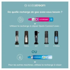 CYLINDRE SUPPLEMENTAIRE CO2 SODASTREAM A VISSER ORIGINAL