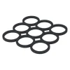 Dessous de plat silicone formes géométriques