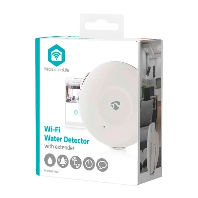 Détecteur fuite d'eau connecté wifi NEDIS