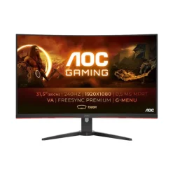 Ecran PC Gamer incurvé 32" AOC C32G2ZE 240HZ