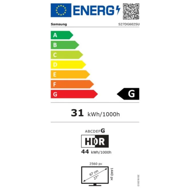 Ecran PC OLED SAMSUNG 27" DG610SU - 240Hz/0,03ms