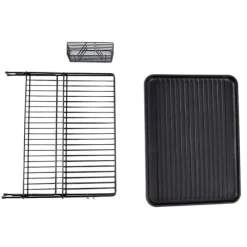 Egouttoir COSYLIFE métal noir pliable