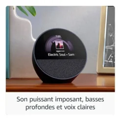 Enceinte AMAZON ECHO SPOT Noire