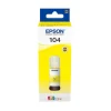 Encre EPSON T104 Ecotank Jaune - 65ml