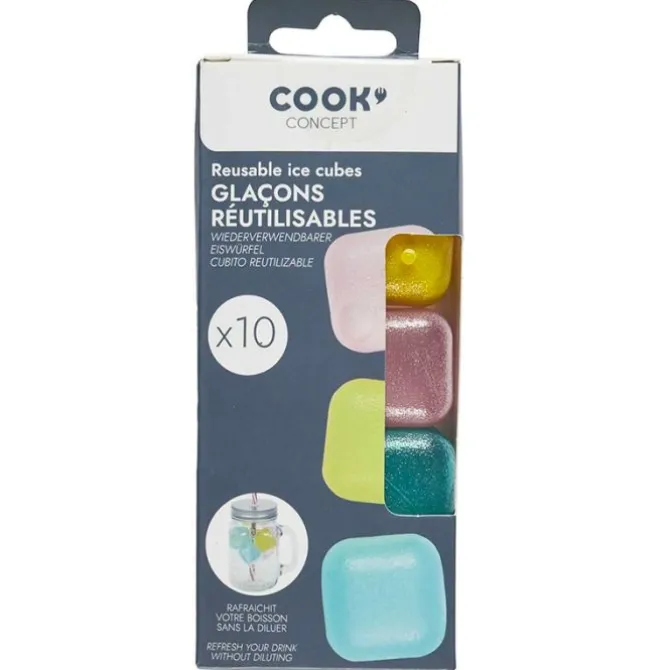 Glaçons réutilisables x10