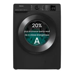Lave-linge hublot 10 kg HISENSE W1014GEVMB2
