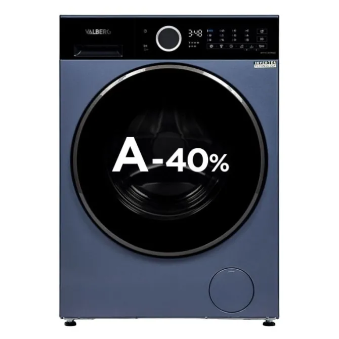 Lave-linge hublot 9 kg VALBERG WF 914 A-40 F B566C