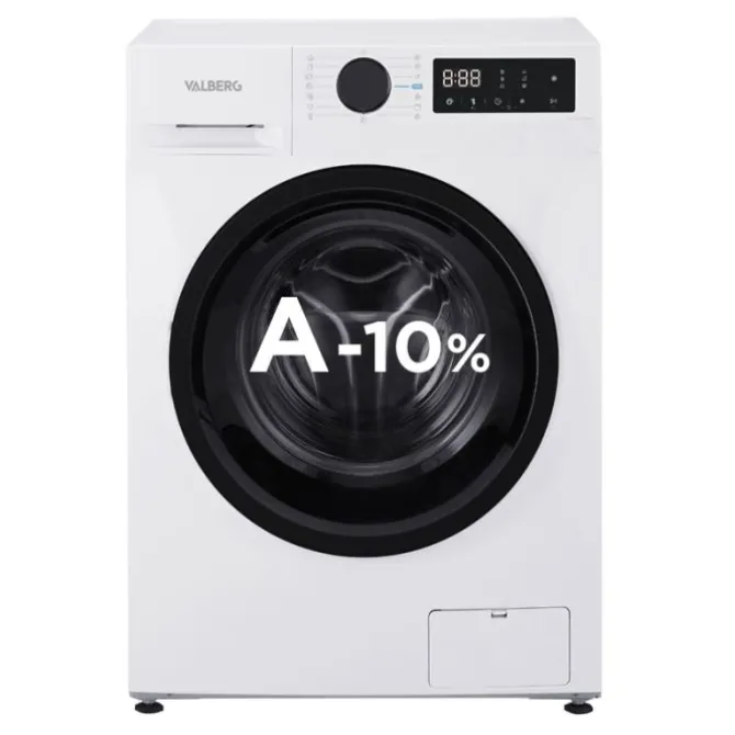 Lave-linge hublot 10kg VALBERG WF 1014 A-10 W566C
