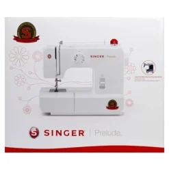 Mach. à coudre SINGER PRELUDE + Boîte à couture 
