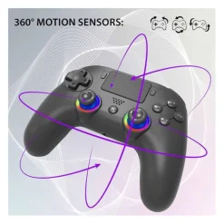 Manette PS5 SUBSONIC sans fil noire