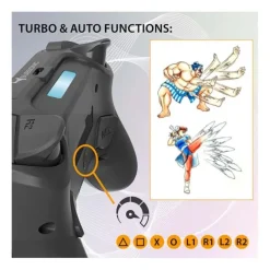 Manette PS5 SUBSONIC sans fil noire