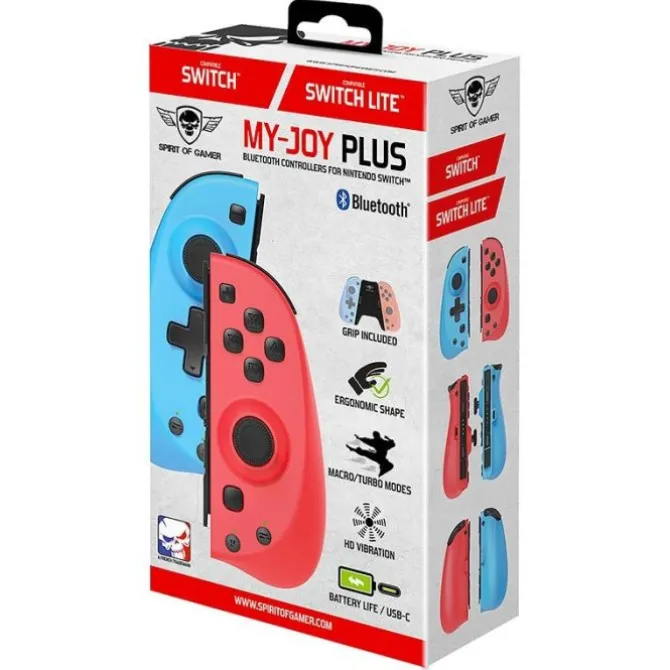Manette SPIRIT OF GAMER sans fil MY JOY PLUS pour Switch