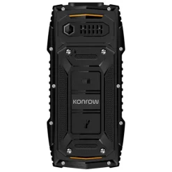 Mobile résistant eau et poussières KONROW STONE PLUS 2,4" Noir
