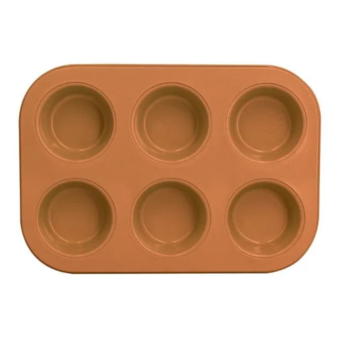 Moule MENASTYL 6 muffins 26x18 cm céramique