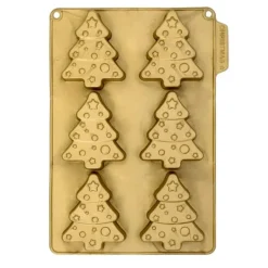 Moule silicone 6 sapins individuels