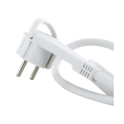 Multiprise ELECTRODEPOT 8 prises + interrupteur blanc