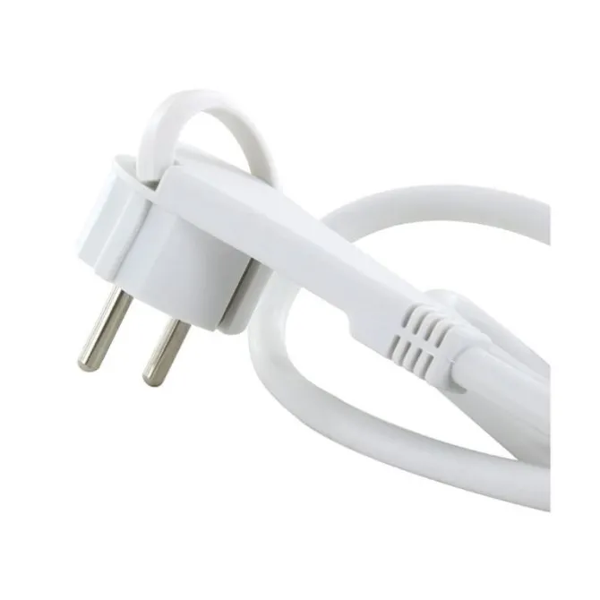 Multiprise ELECTRODEPOT 8 prises + interrupteur blanc