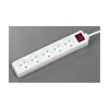Multiprise QUARX 5 prises + interrupteur