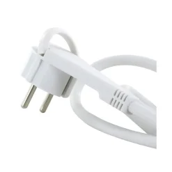 Multriprise ELECTRODEPOT 5 prises + 2 USB blanc