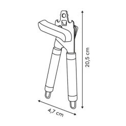 Ouvre boîte inox