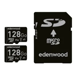 Pack de 2 MicroSD EDENWOOD 128Go