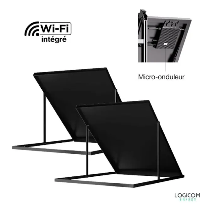 Panneau Solaire LOGICOM Kit 2x200W Plug&Play