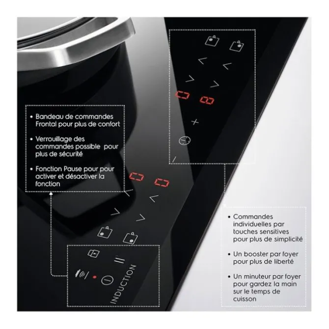 Plaque de cuisson induction ELECTROLUX LIT6043